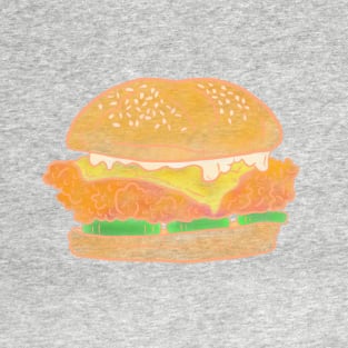 Faded Chicken sandwich T-Shirt